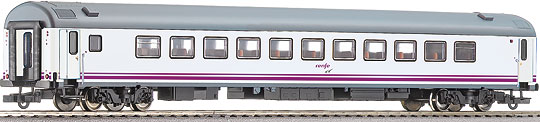 Passenger car 1st class with cafeteria<br /><a href='images/pictures/Roco/45781.jpg' target='_blank'>Full size image</a>